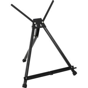 U.S. Art Supply Tabletop Black Portable Easel Display Table Stand 15" - 21" NIB
